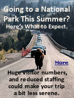 A summer travel industry forecast says interest in national parks and other outdoor hot spots has spiked 65 percent over last year, last month was Yellowstone National Park's busiest May on record. Despite major staffing cuts and a 43-day partial government shutdown, more than 323 million people visited national parks last year. To accommodate the crowds, parks pulled workers from other duties to focus on visitor services.